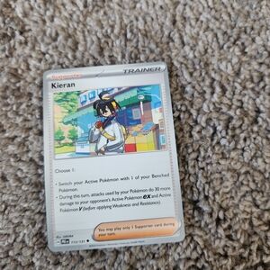 Kieran Reverse Holo #113/131 SV: Prismatic Evolutions Pokemon